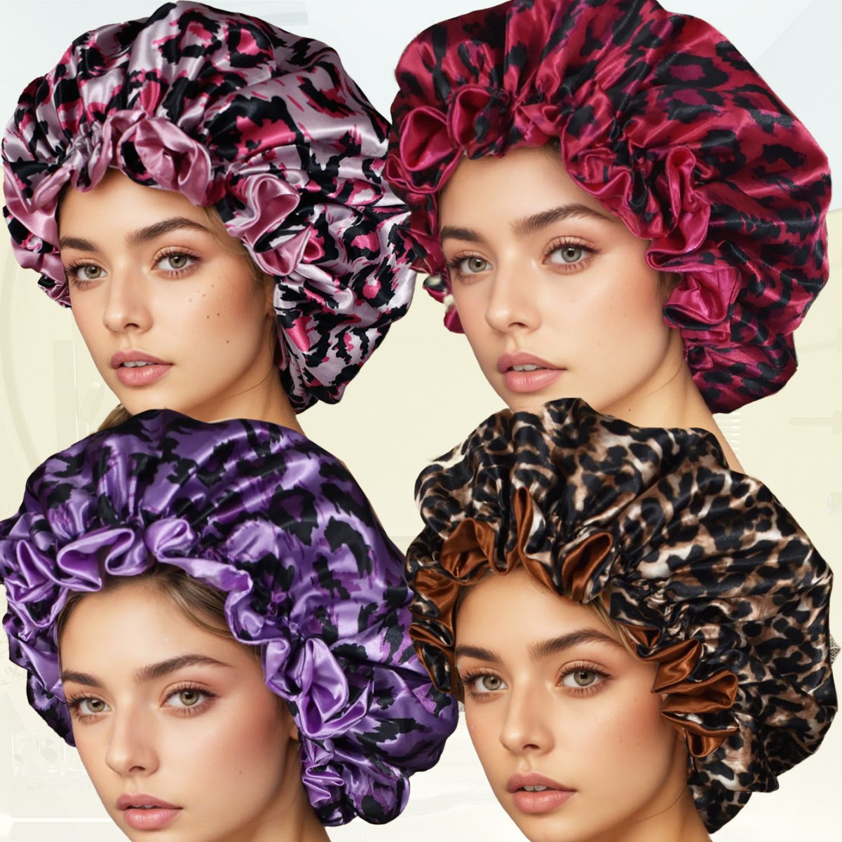 Hair Care Sunsilk - Summer Satin Double-layer Nightcap Hair Care