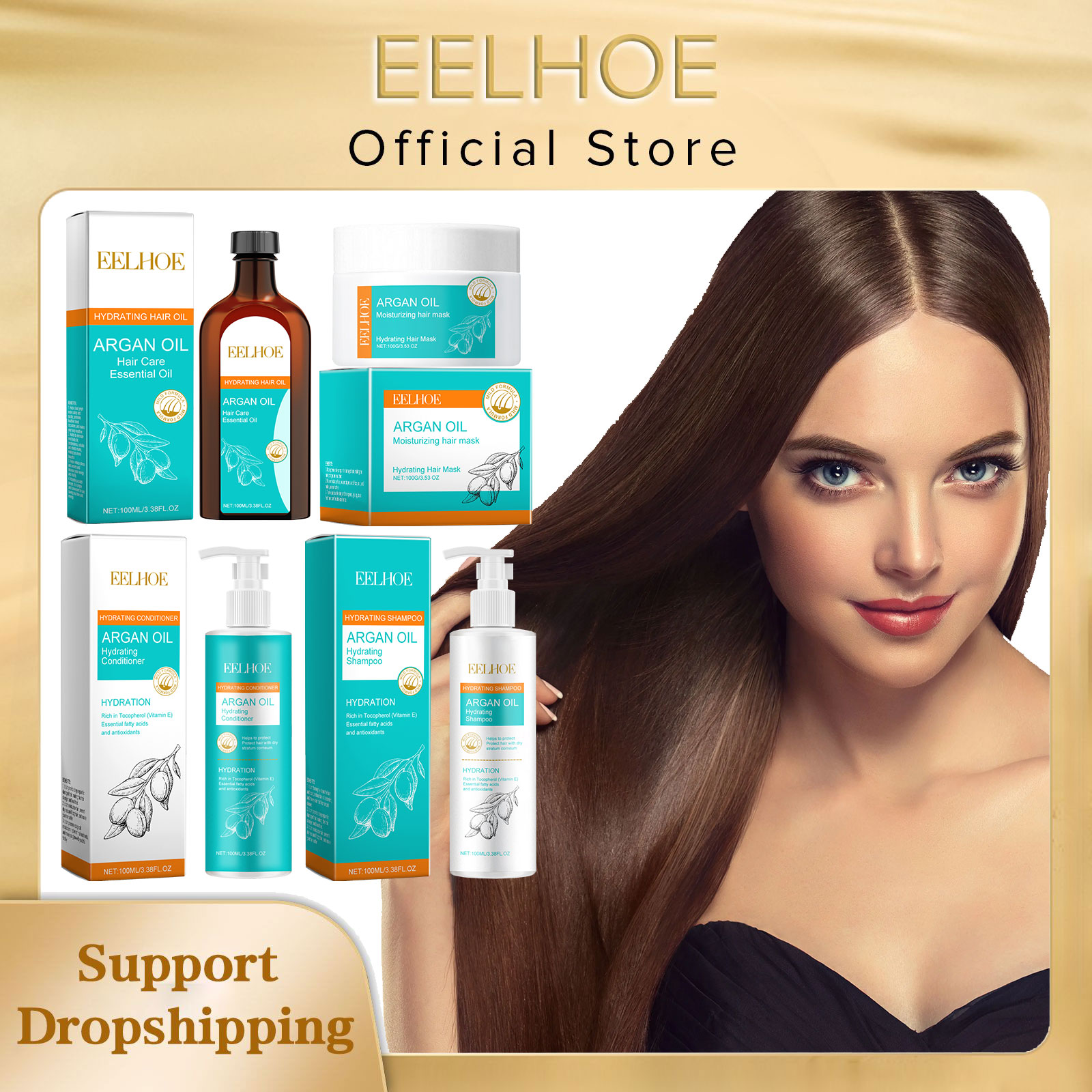 Keratin Treatment Set - EELHOE Moroccan Argan Oil Keratin Hair