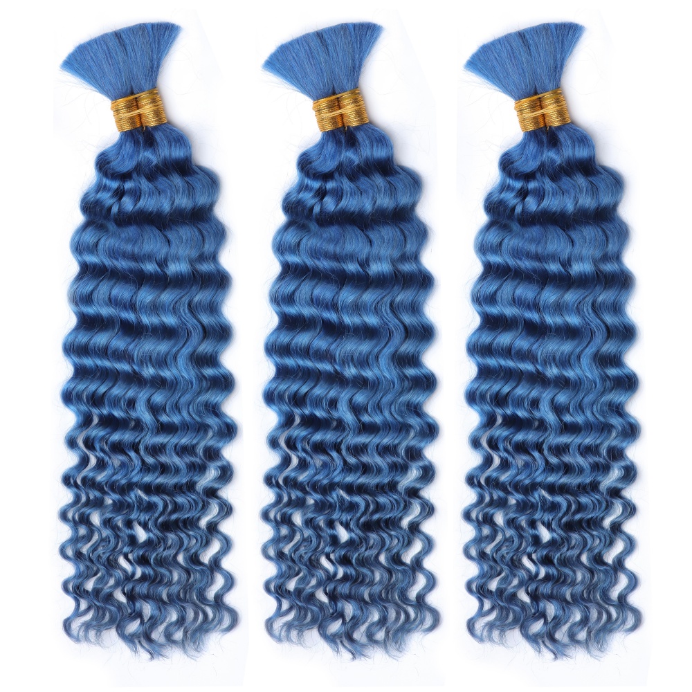 #Blue Deep Wave Boho Braids Hu - Hair Care Color ulasan dan harga