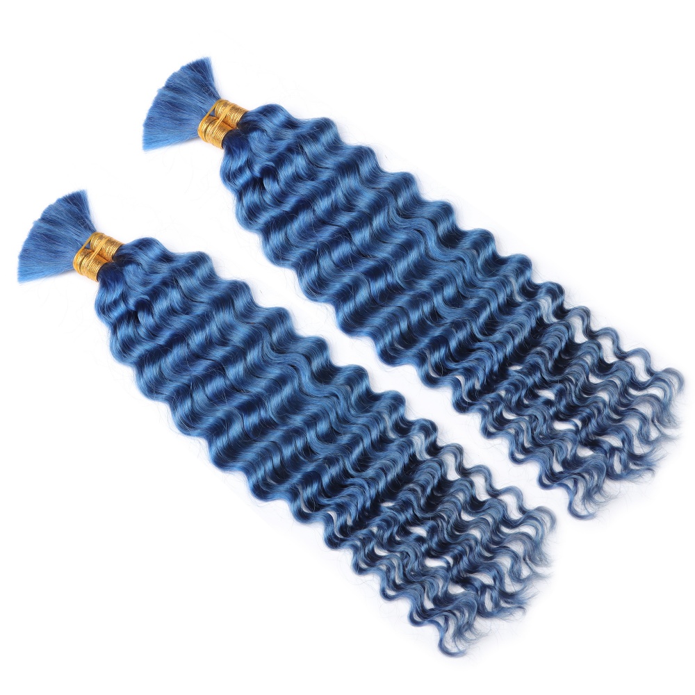 #Blue Deep Wave Boho Braids Hu - Hair Care Color ulasan dan harga