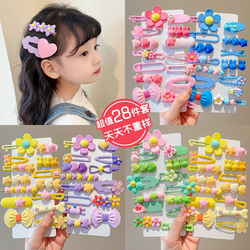 14-8Pcs/Set Candy Color Cartoo - Hair Care Color ulasan dan harga