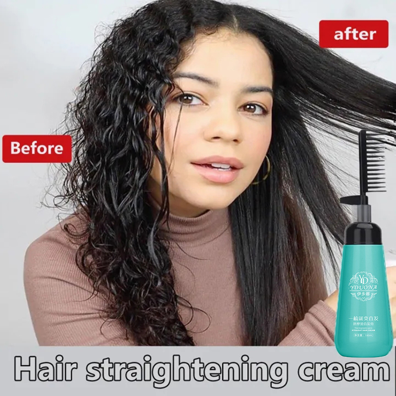 Keratin Hair Straightening Cre - Keratin Treatment Set ulasan dan harga