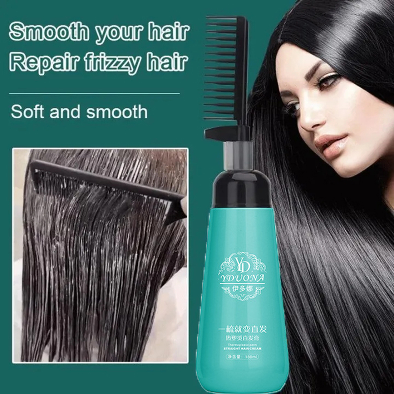 Keratin Hair Straightening Cre - Keratin Treatment Set ulasan dan harga