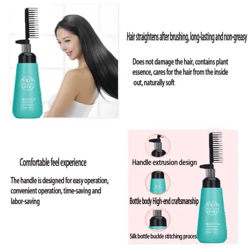 Keratin Hair Straightening Cre - Keratin Treatment Set ulasan dan harga