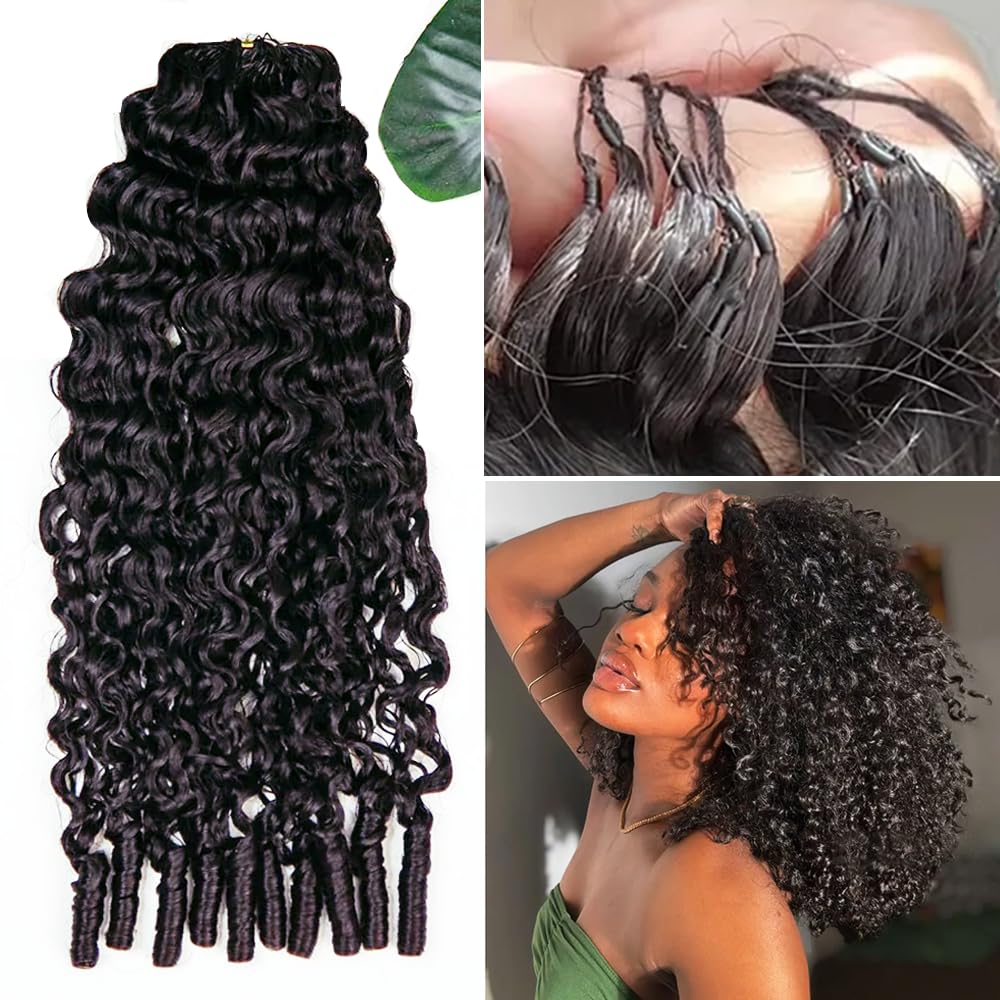 Burmese Curly Feather Crochet  - Hair Care Color ulasan dan harga