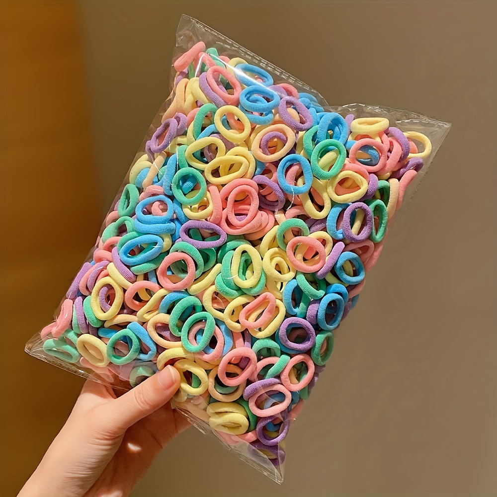 300/600 pure color hair tie ru - Hair Care Baby ulasan dan harga