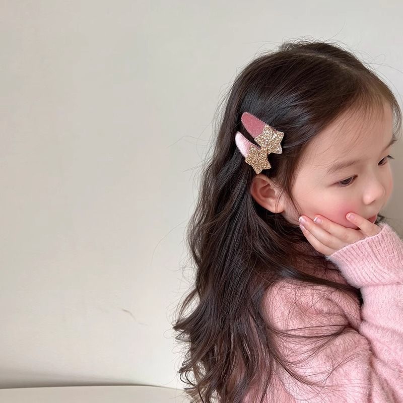 1 Pair Korean Style Glitter St - Hair Care Baby ulasan dan harga
