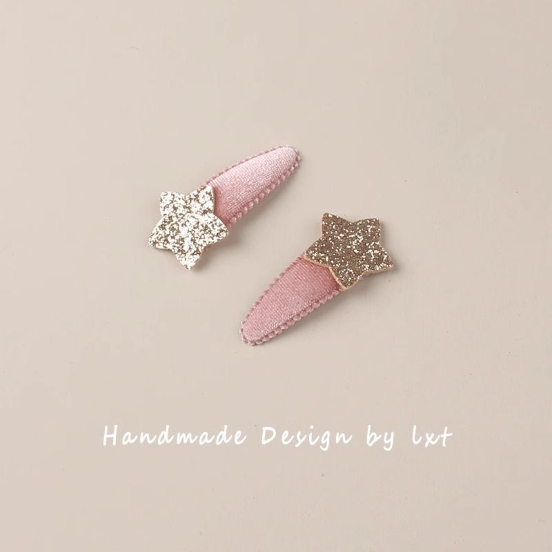 1 Pair Korean Style Glitter St - Hair Care Baby ulasan dan harga