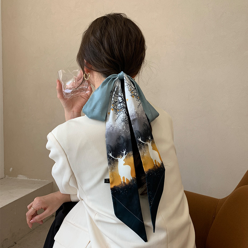 Luxury Hair Scarf Women Silk L - Hair Care Luxury Brands ulasan dan harga