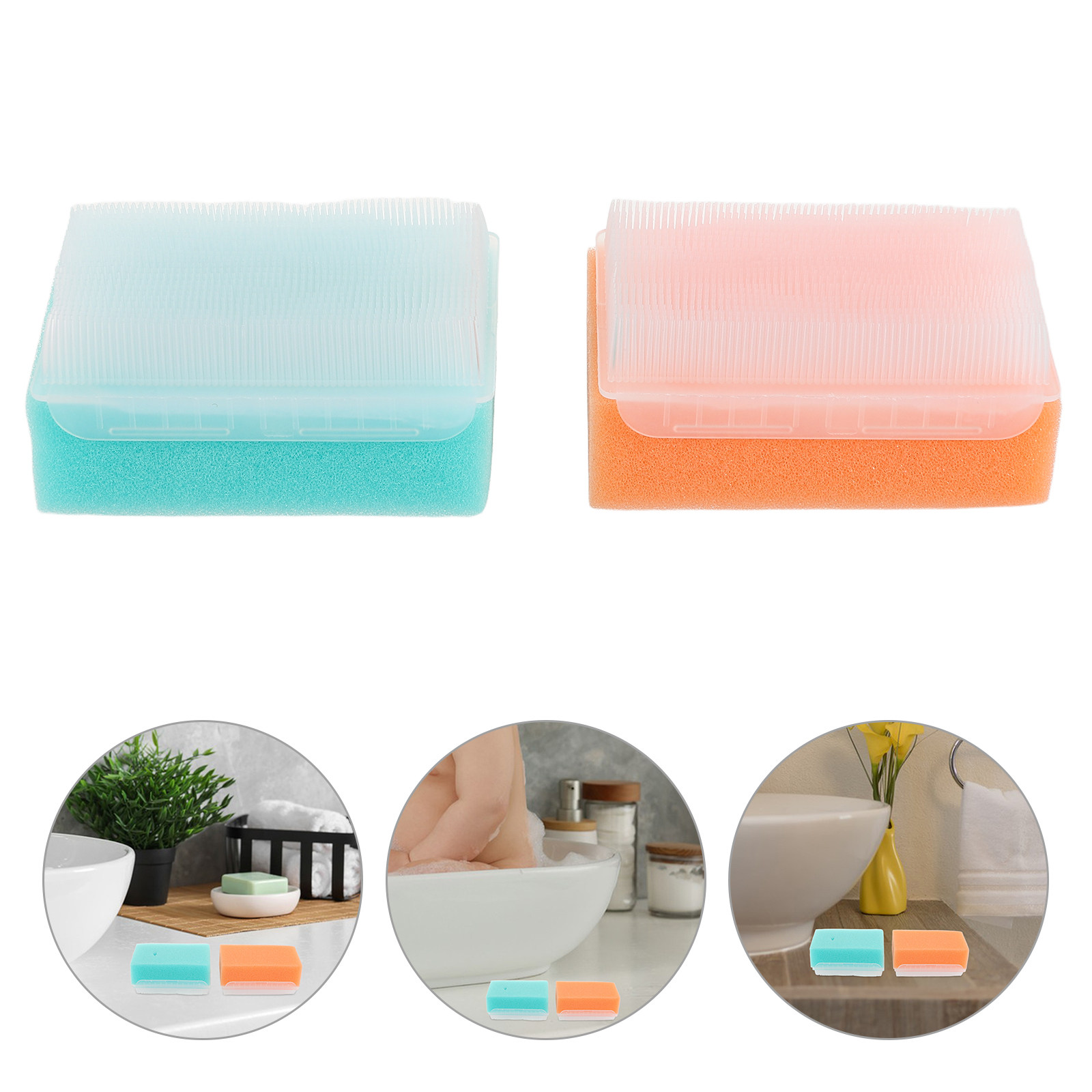 2pcs Baby Wash Brush Sponge Ge - Hair Care Baby ulasan dan harga