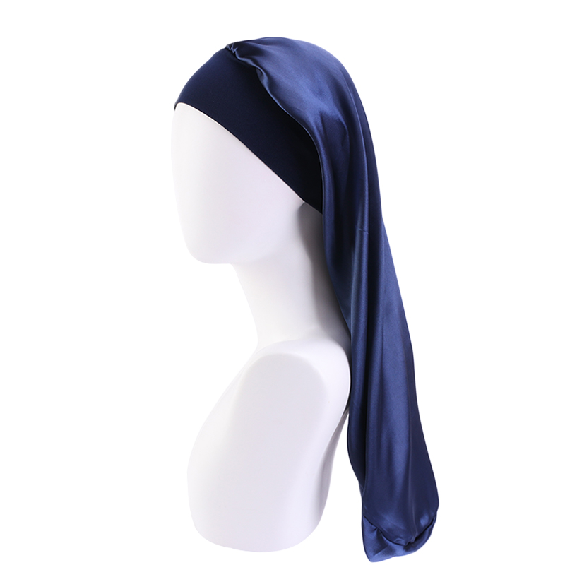 New Long Satin Bonnet Sleep Ca - Hair Care Natural ulasan dan harga