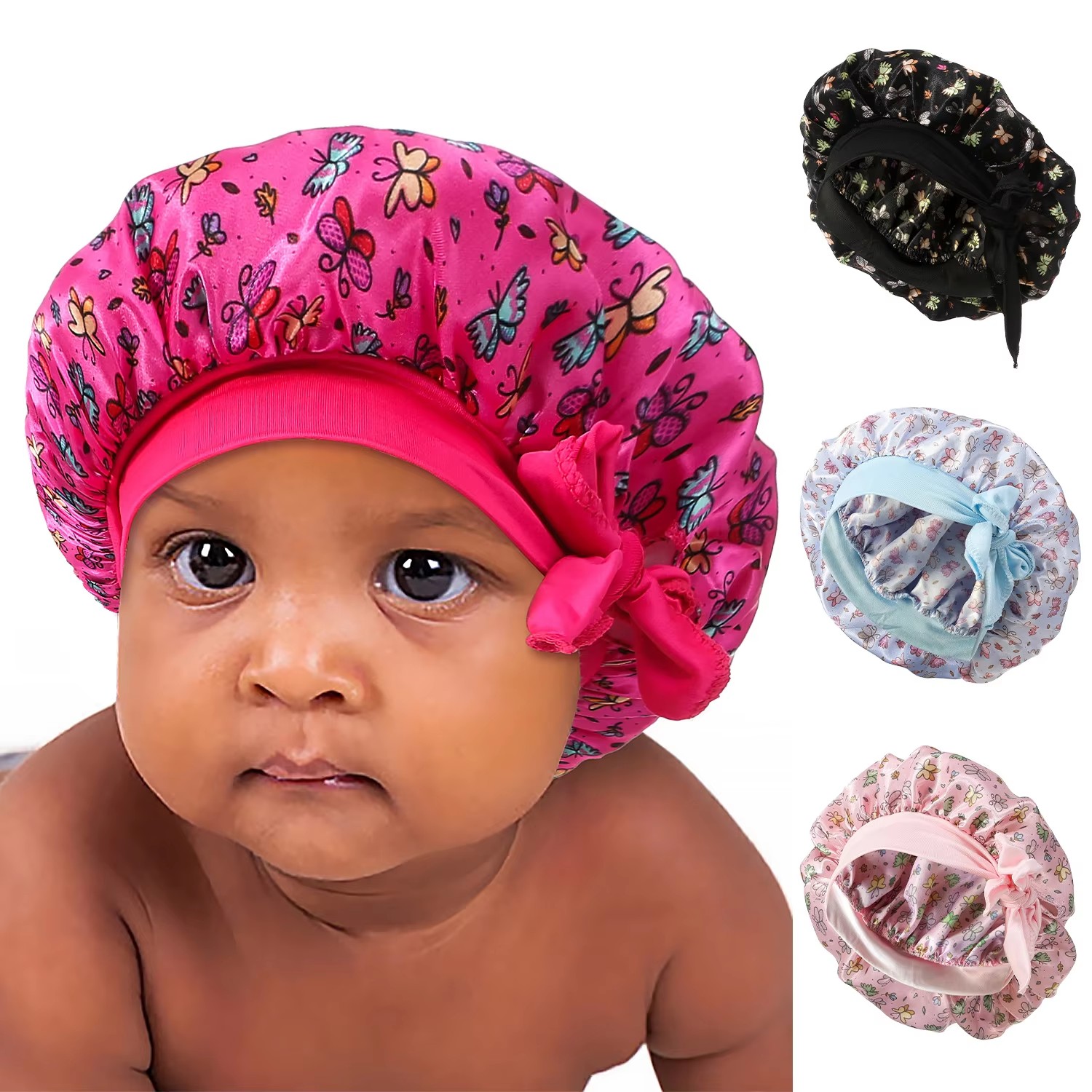 Satin Bonnet for Baby Hair Car - Hair Care For 5 Year Old Girl ulasan dan harga