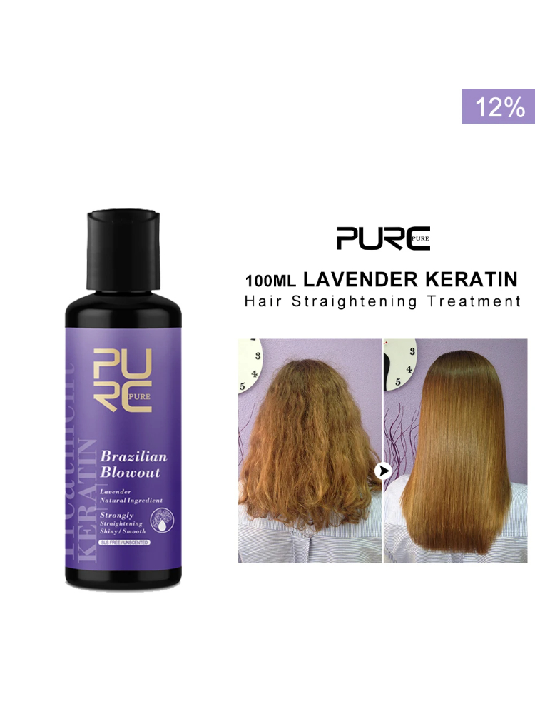 PURC Lavender 12% Brazilian Ke - Keratin Treatment Set ulasan dan harga