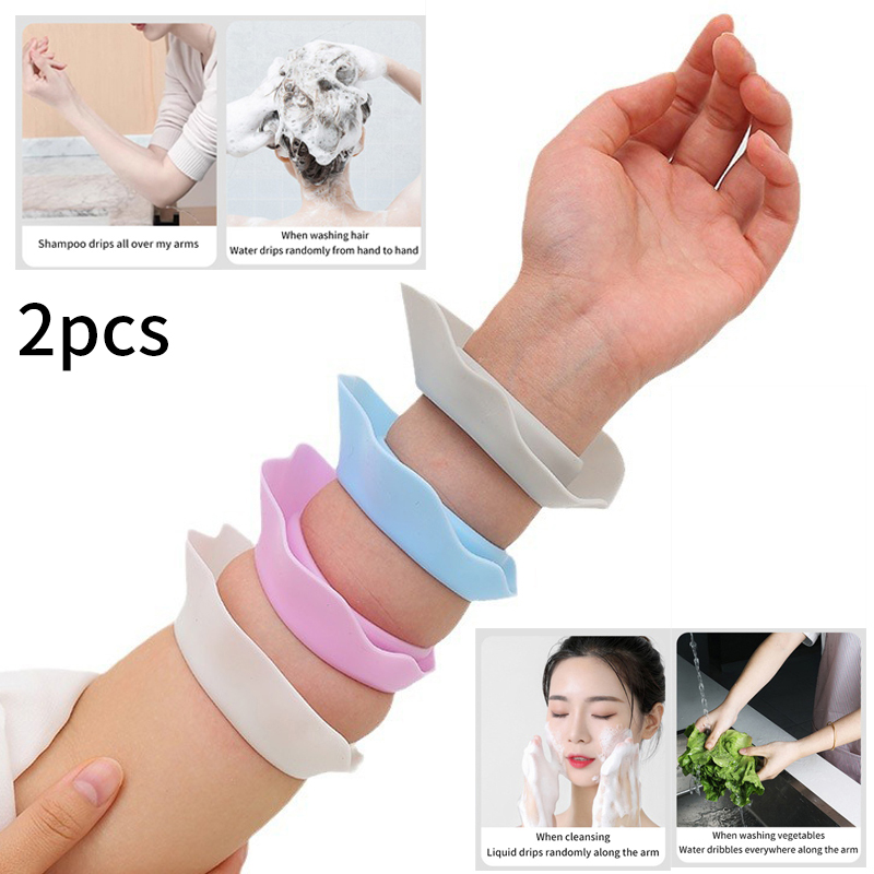 1 Pair Washing Face Wrist Watc - Hair Care Color ulasan dan harga